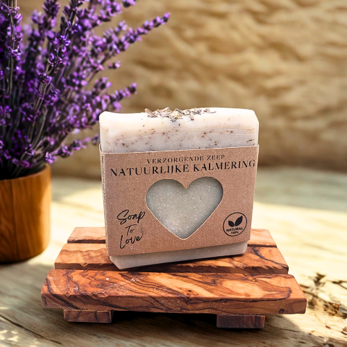 Natuurlijke Kalmering - Handgemaakte zeep met Lavendel & Bergamot
